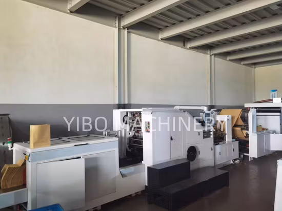 Macchina per la produzione di sacchetti di carta Kraft marrone completamente automatica ad alta velocità per biscotti a sandwich per alimenti al cioccolato con fondo quadrato, macchinari per la produzione di prezzi di sacchetti di carta